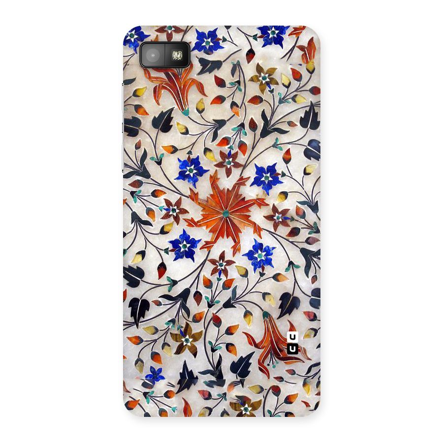Floral Vintage Bloom Back Case for Blackberry Z10
