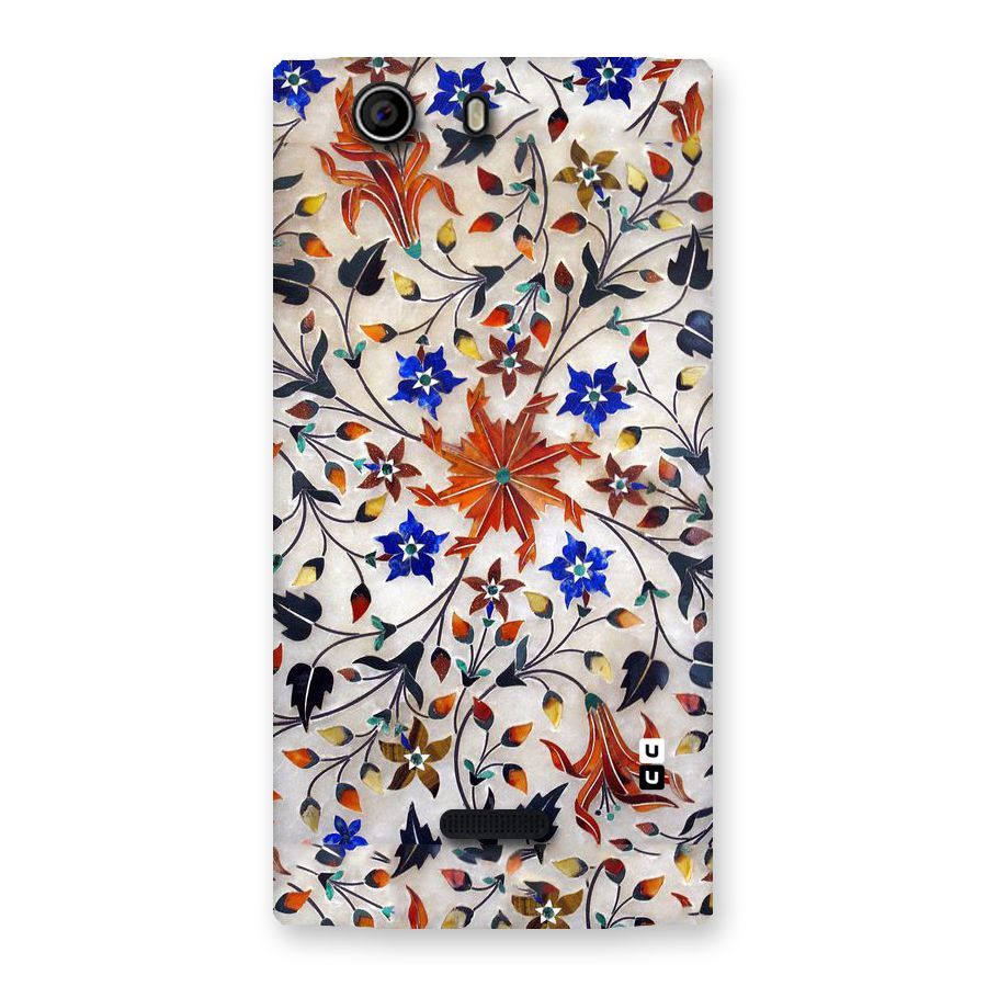 Floral Vintage Bloom Back Case for Canvas Nitro 2 E311