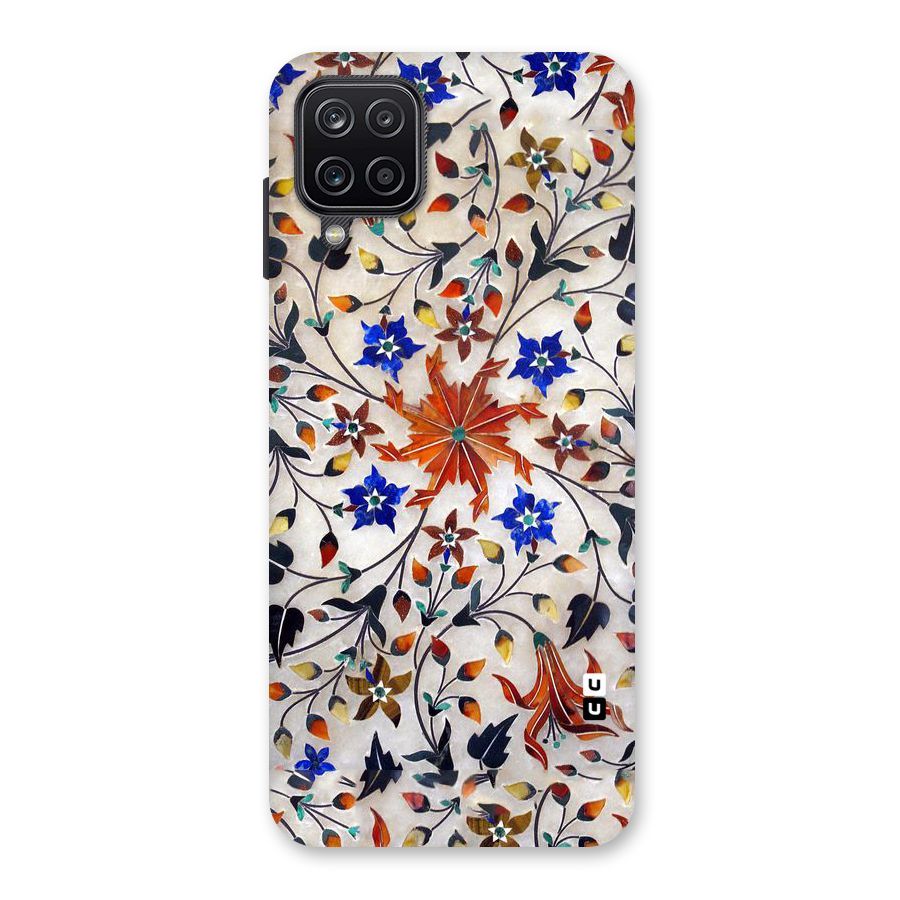 Floral Vintage Bloom Back Case for Galaxy A12