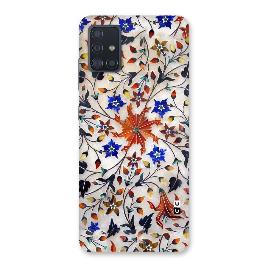 Floral Vintage Bloom Back Case for Galaxy A51