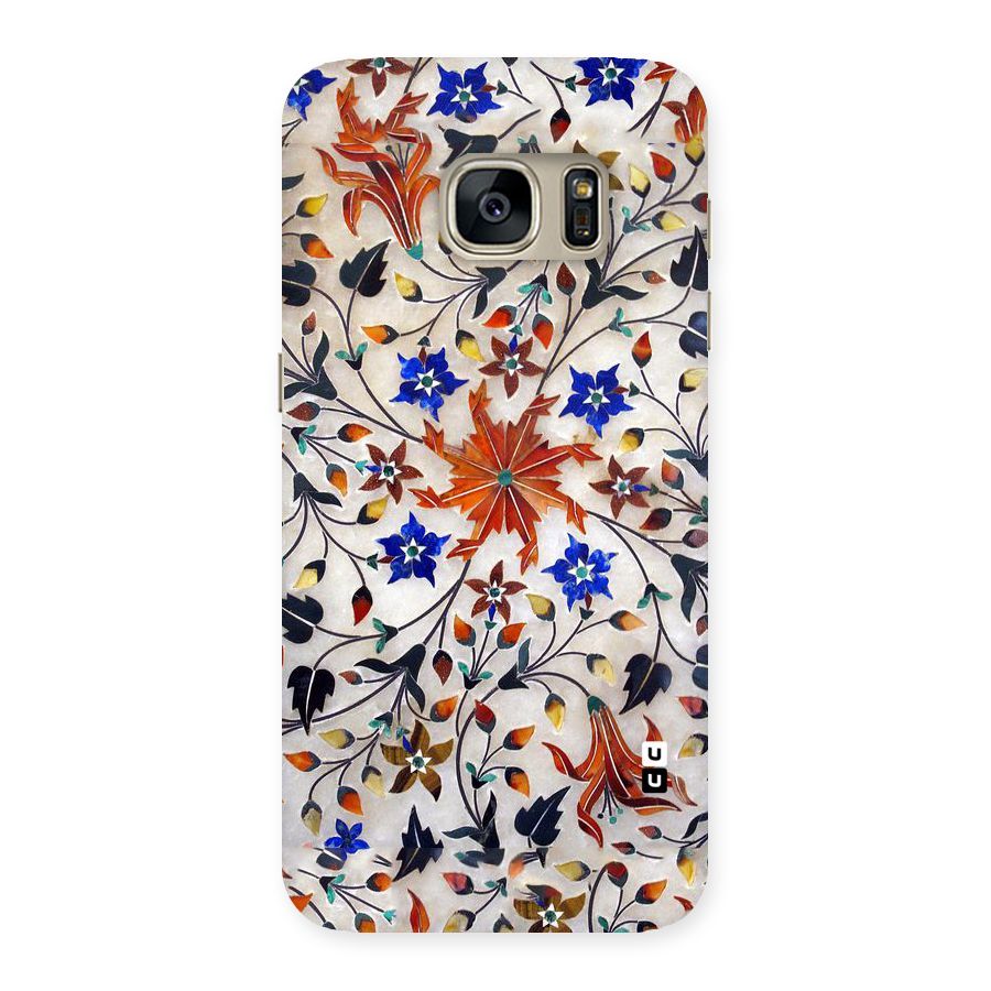 Floral Vintage Bloom Back Case for Galaxy S7