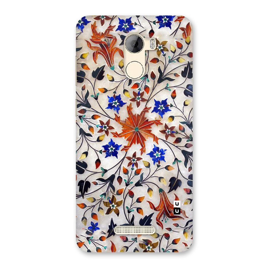 Floral Vintage Bloom Back Case for Gionee A1 LIte