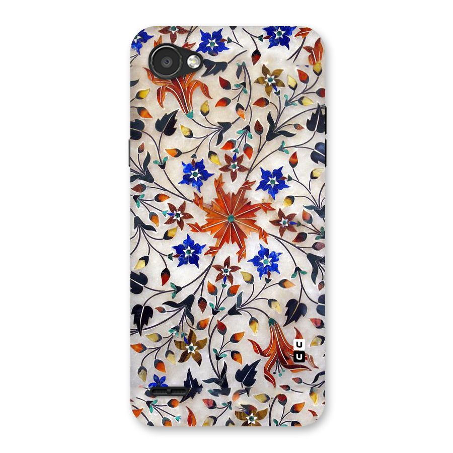 Floral Vintage Bloom Back Case for LG Q6