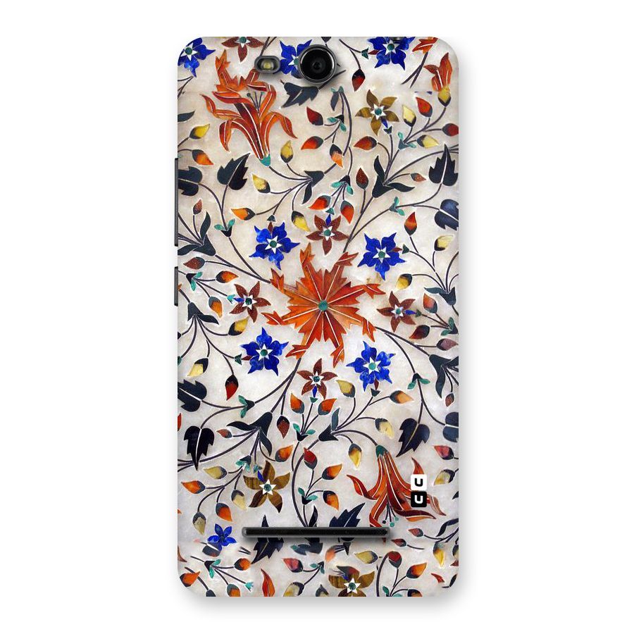 Floral Vintage Bloom Back Case for Micromax Canvas Juice 3 Q392