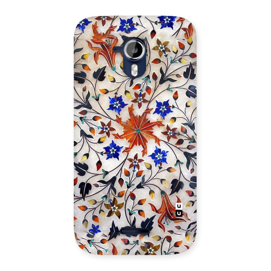Floral Vintage Bloom Back Case for Micromax Canvas Magnus A117