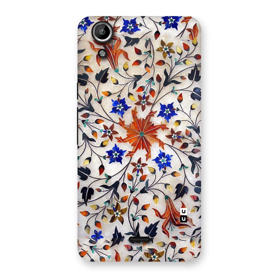 Floral Vintage Bloom Back Case for Micromax Canvas Selfie Lens Q345