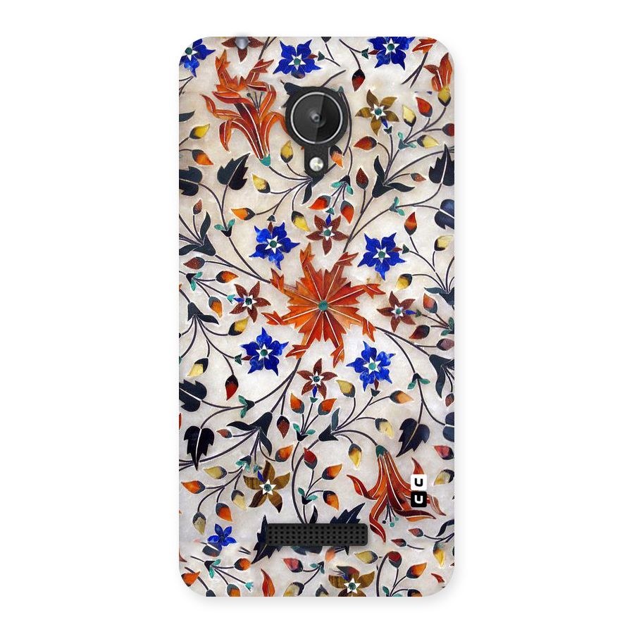 Floral Vintage Bloom Back Case for Micromax Canvas Spark Q380