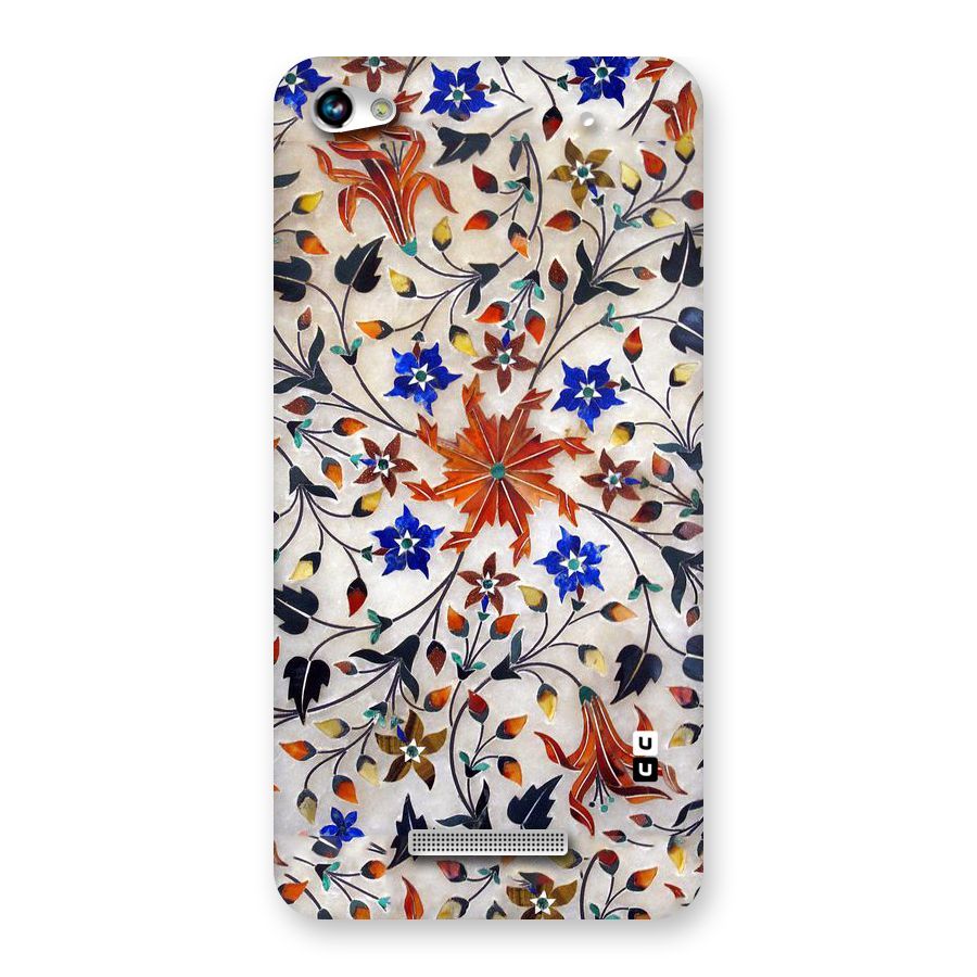 Floral Vintage Bloom Back Case for Micromax Hue 2
