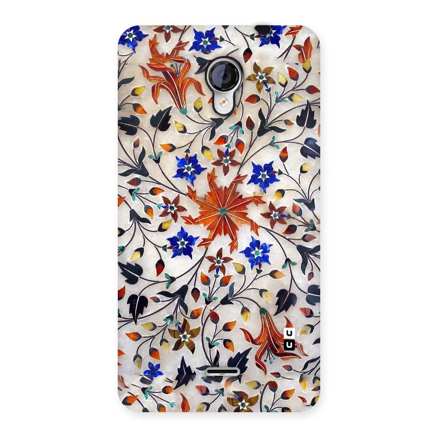 Floral Vintage Bloom Back Case for Micromax Unite 2 A106