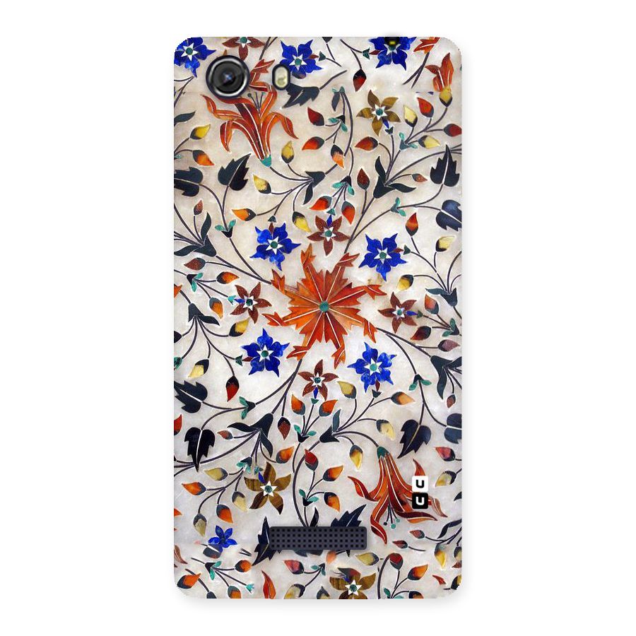 Floral Vintage Bloom Back Case for Micromax Unite 3