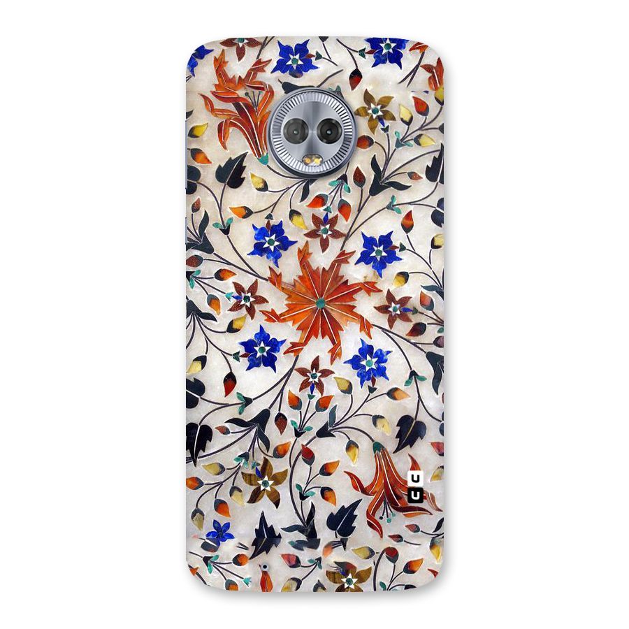 Floral Vintage Bloom Back Case for Moto G6