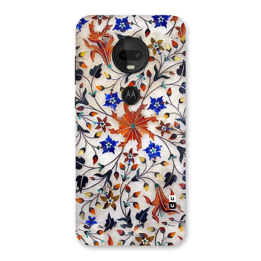 Floral Vintage Bloom Back Case for Moto G7