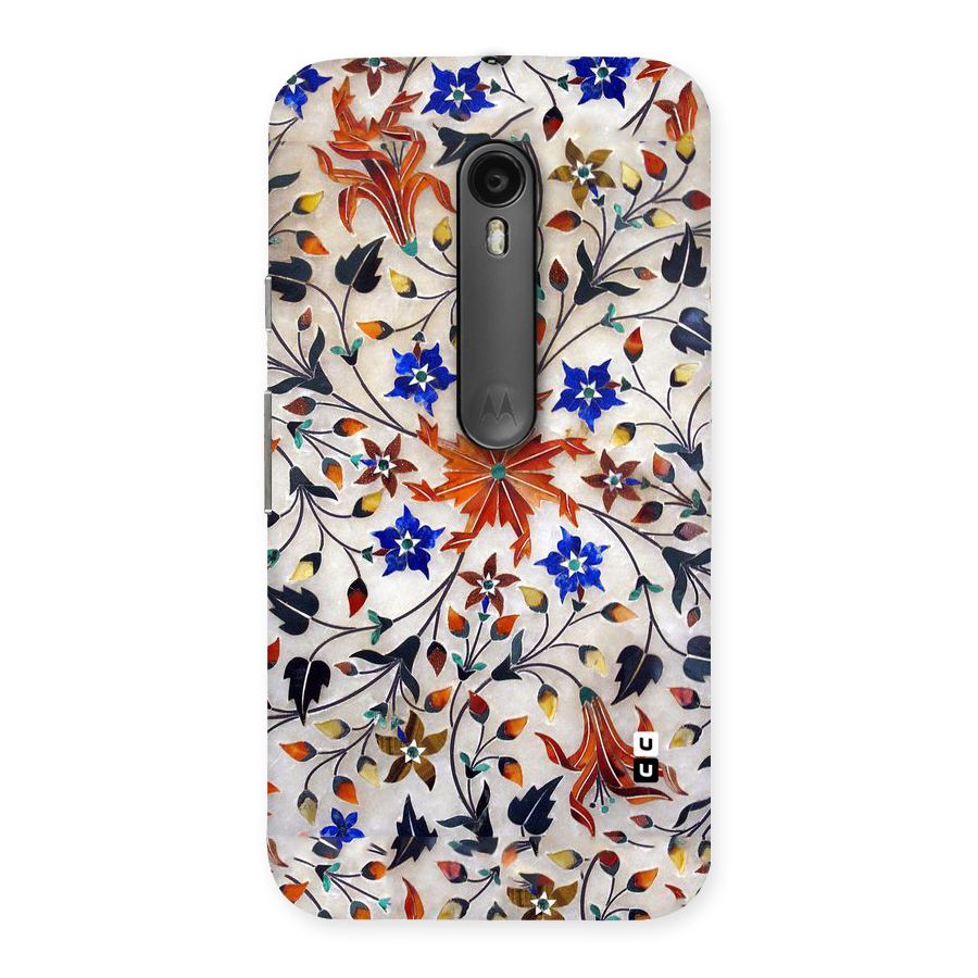 Floral Vintage Bloom Back Case for Moto G Turbo