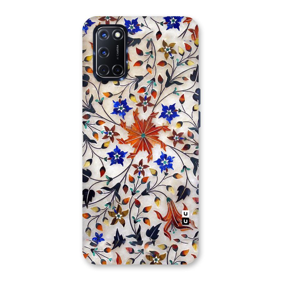 Floral Vintage Bloom Back Case for Oppo A52