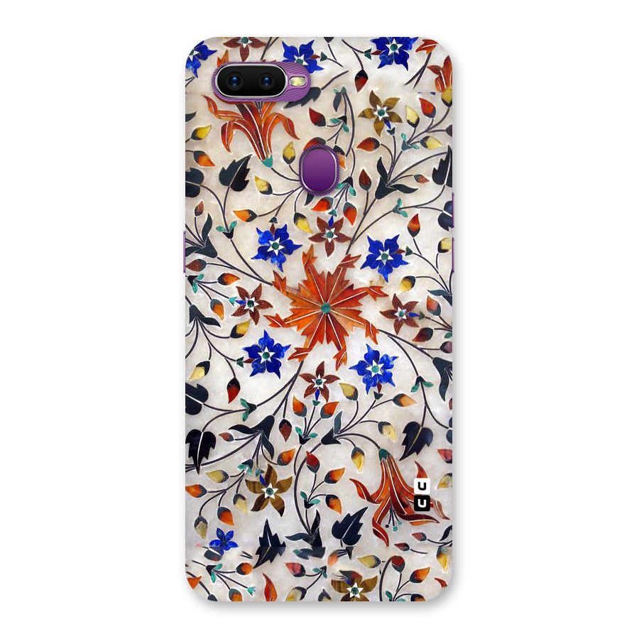 Floral Vintage Bloom Back Case for Oppo F9