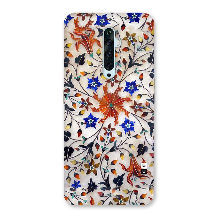 Floral Vintage Bloom Back Case for Oppo Reno2 F