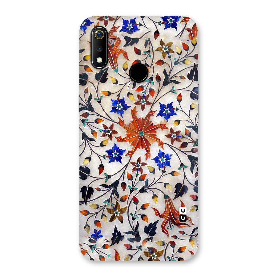 Floral Vintage Bloom Back Case for Realme 3