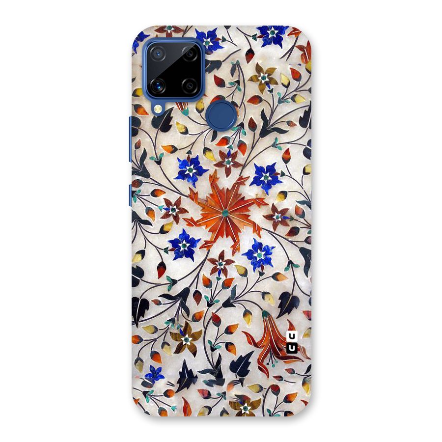 Floral Vintage Bloom Back Case for Realme C15