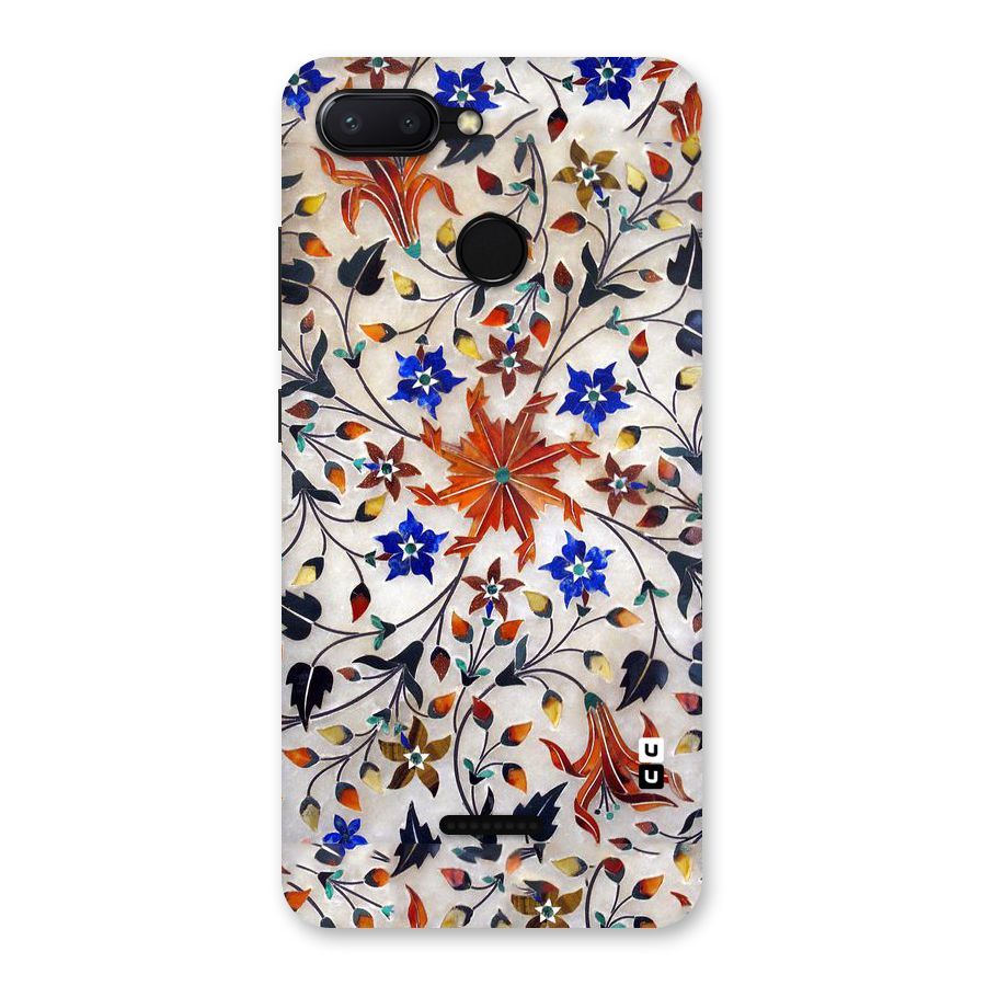 Floral Vintage Bloom Back Case for Redmi 6