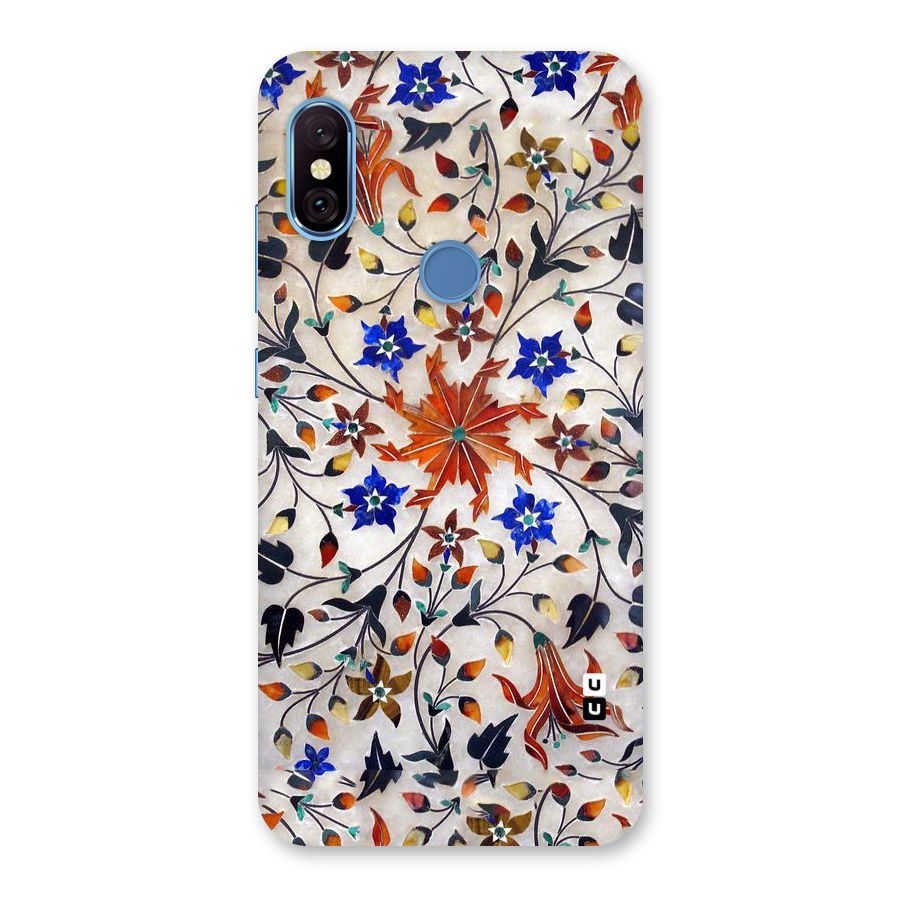 Floral Vintage Bloom Back Case for Redmi Note 6 Pro