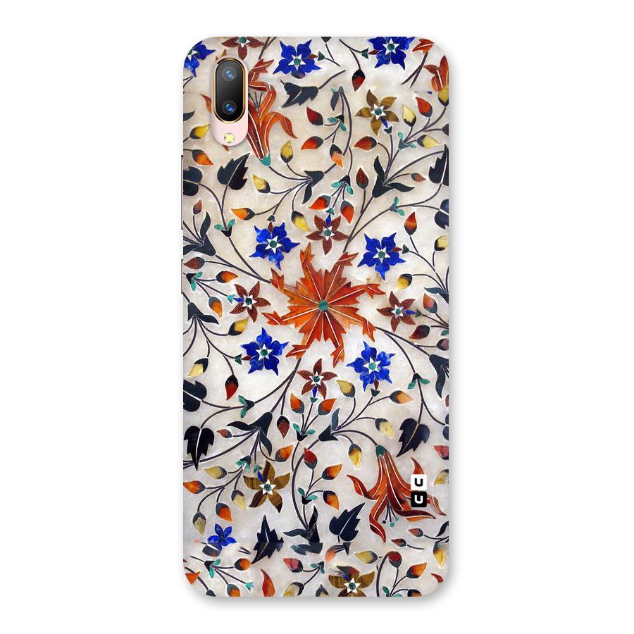 Floral Vintage Bloom Back Case for Vivo V11 Pro