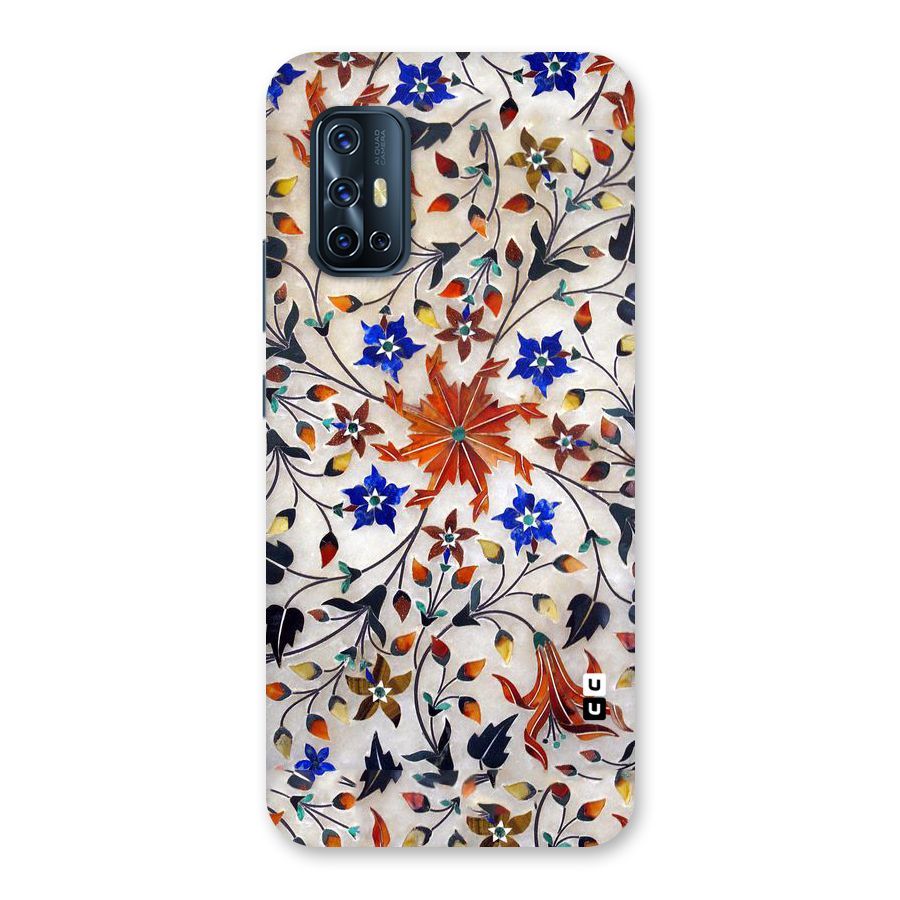 Floral Vintage Bloom Back Case for Vivo V17
