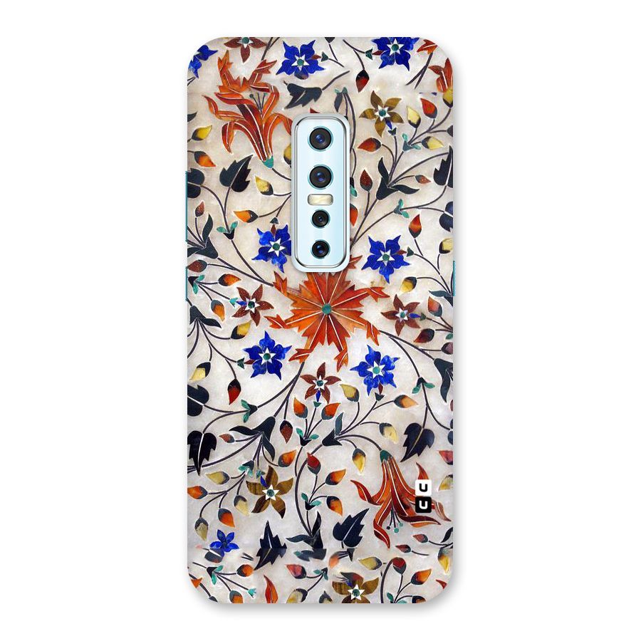 Floral Vintage Bloom Back Case for Vivo V17 Pro