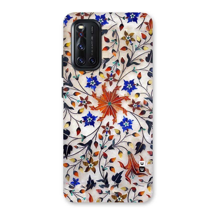 Floral Vintage Bloom Back Case for Vivo V19
