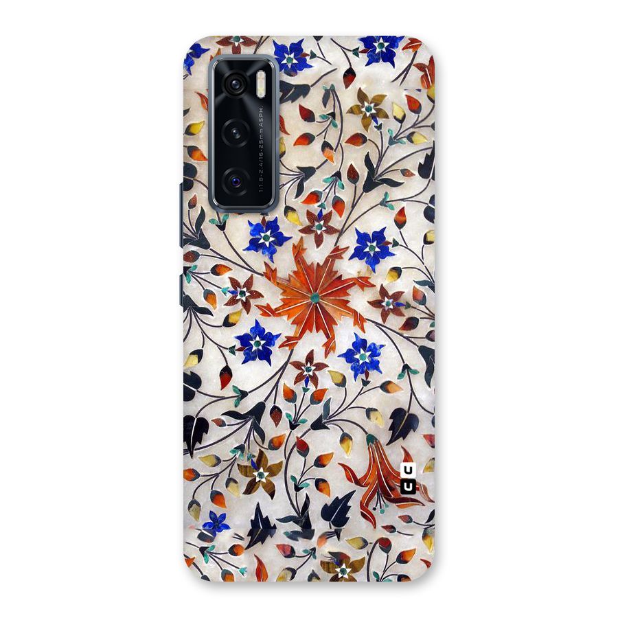 Floral Vintage Bloom Back Case for Vivo V20 SE