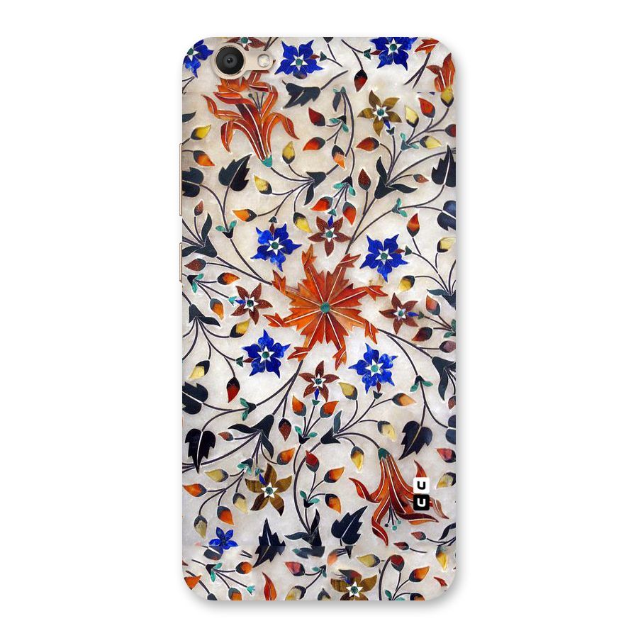 Floral Vintage Bloom Back Case for Vivo V5