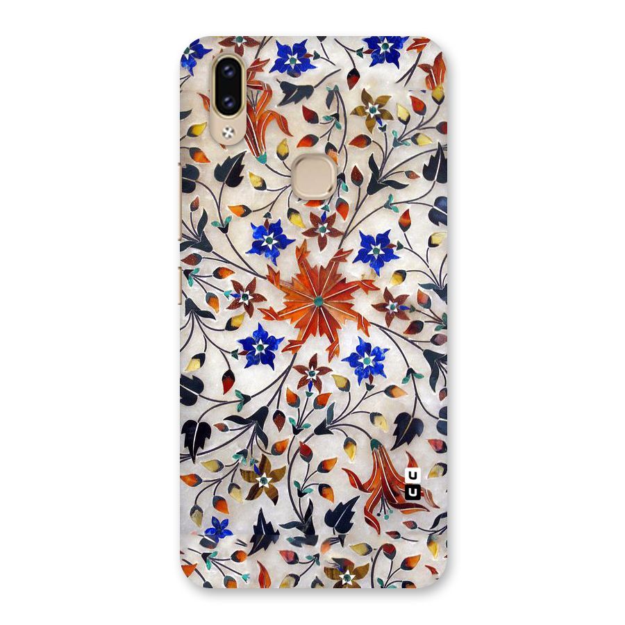 Floral Vintage Bloom Back Case for Vivo V9 Youth