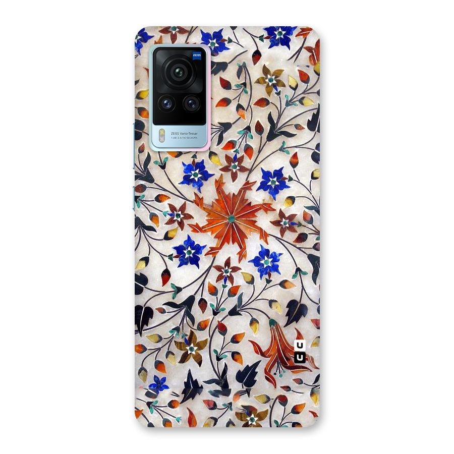 Floral Vintage Bloom Back Case for Vivo X60 Pro