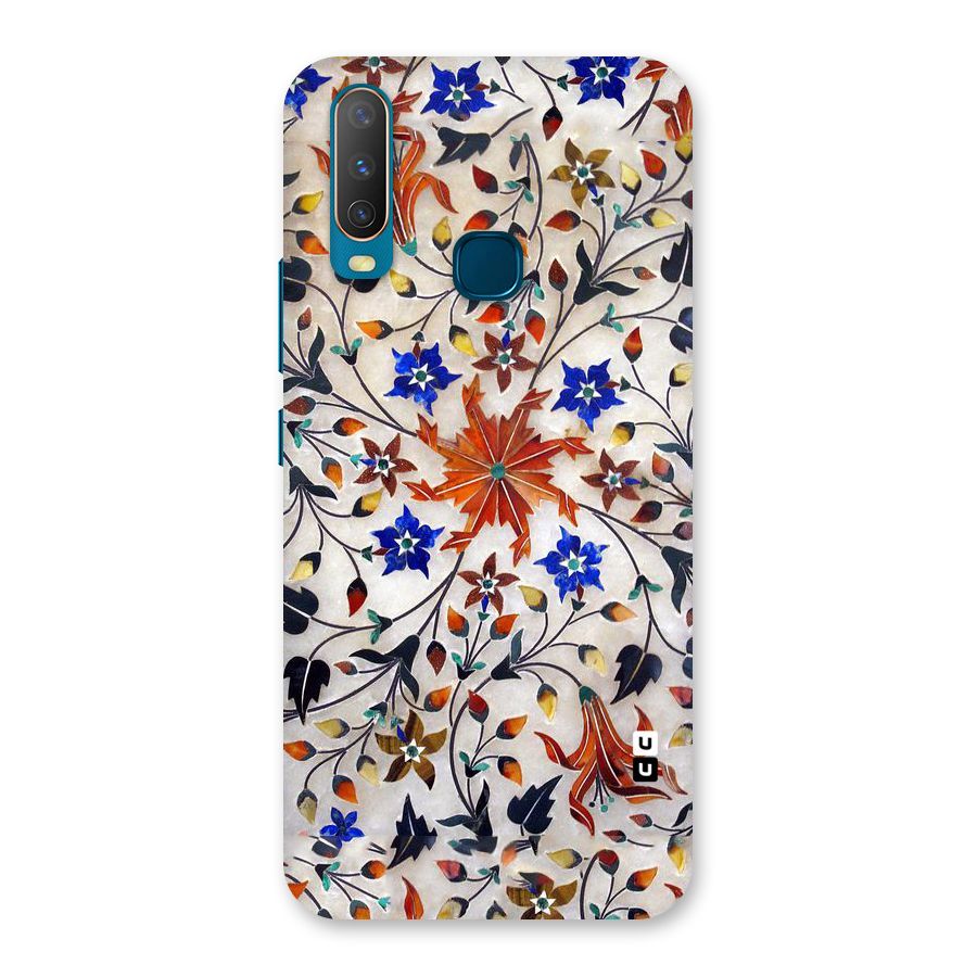 Floral Vintage Bloom Back Case for Vivo Y15