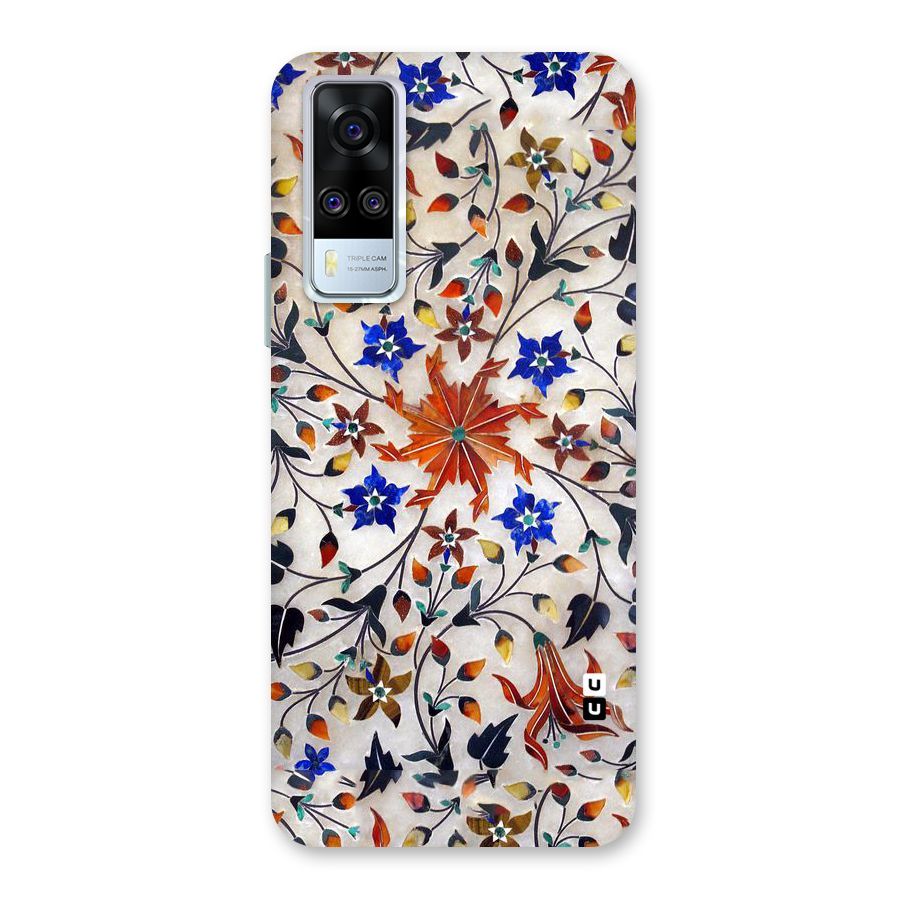 Floral Vintage Bloom Back Case for Vivo Y31