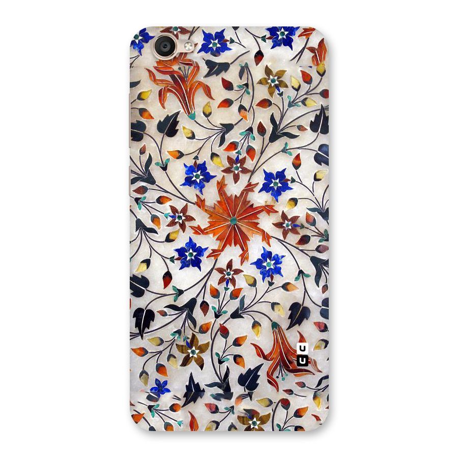 Floral Vintage Bloom Back Case for Vivo Y55