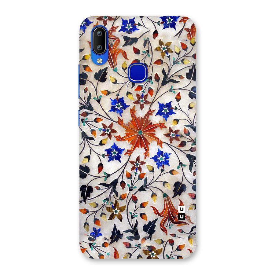 Floral Vintage Bloom Back Case for Vivo Y91