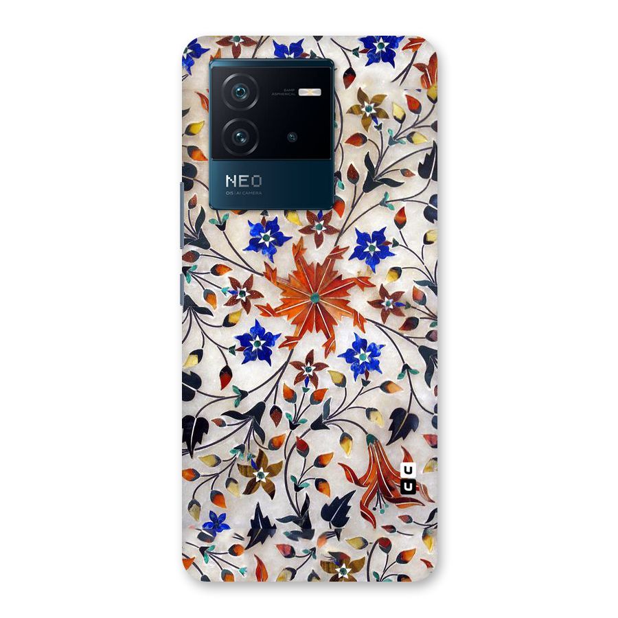 Floral Vintage Bloom Back Case for Vivo iQOO Neo 6 5G