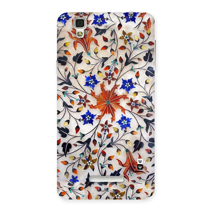 Floral Vintage Bloom Back Case for YU Yureka Plus