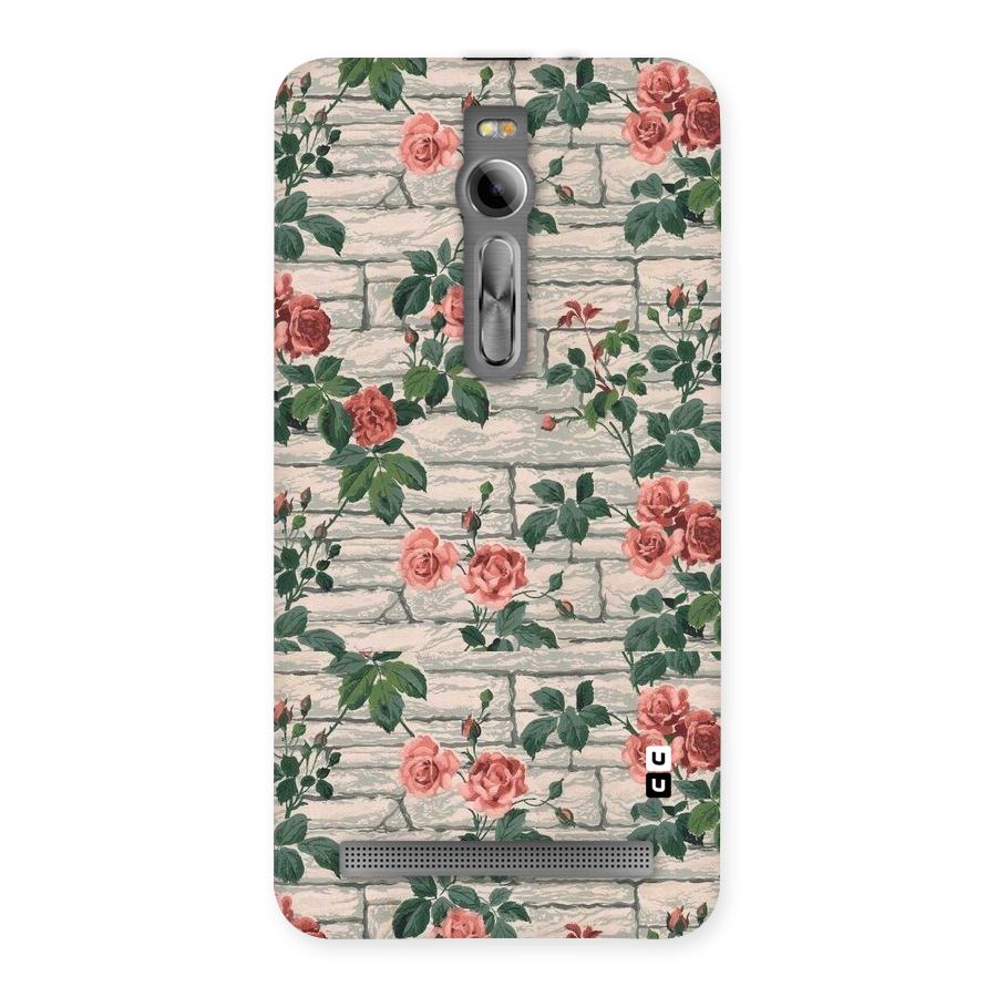 Floral Wall Design Back Case for Asus Zenfone 2