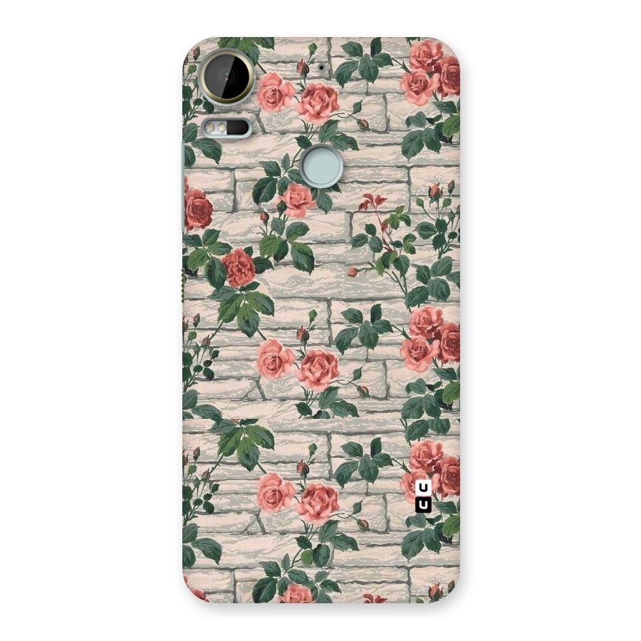Floral Wall Design Back Case for Desire 10 Pro