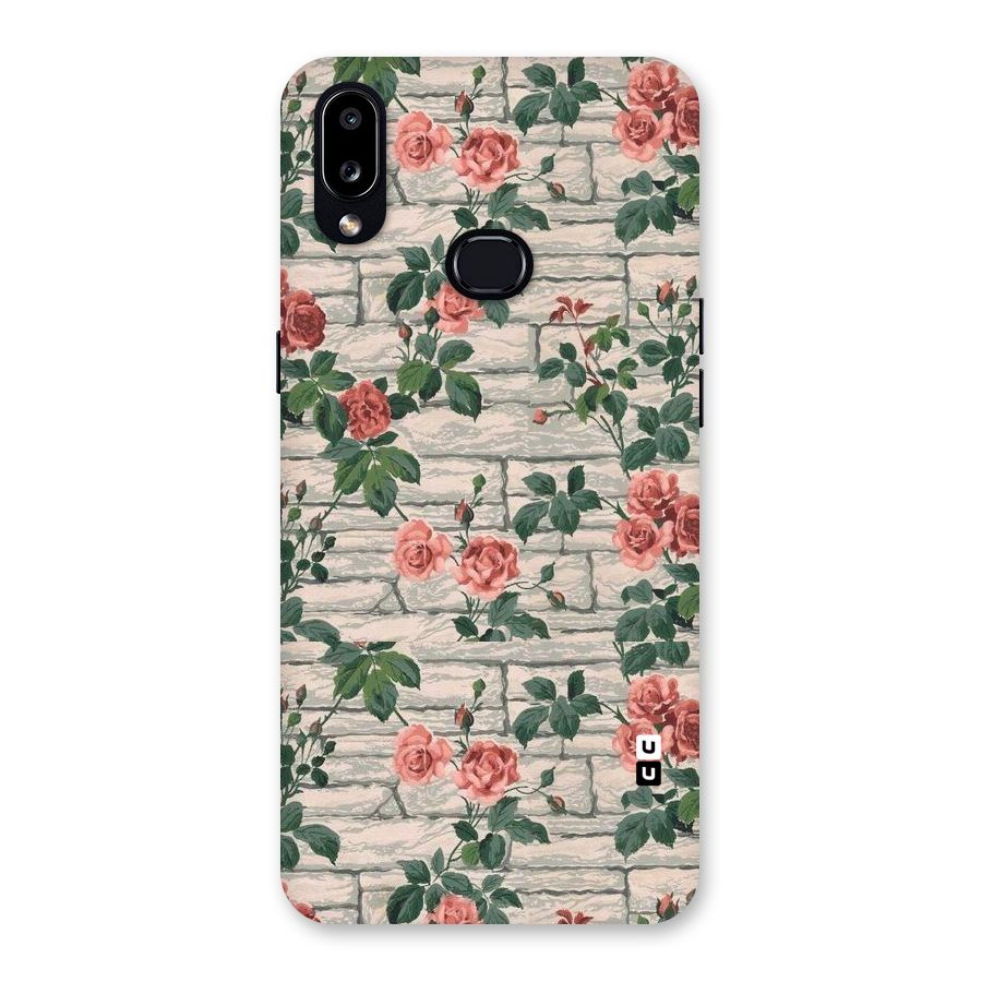 Floral Wall Design Back Case for Galaxy A10s