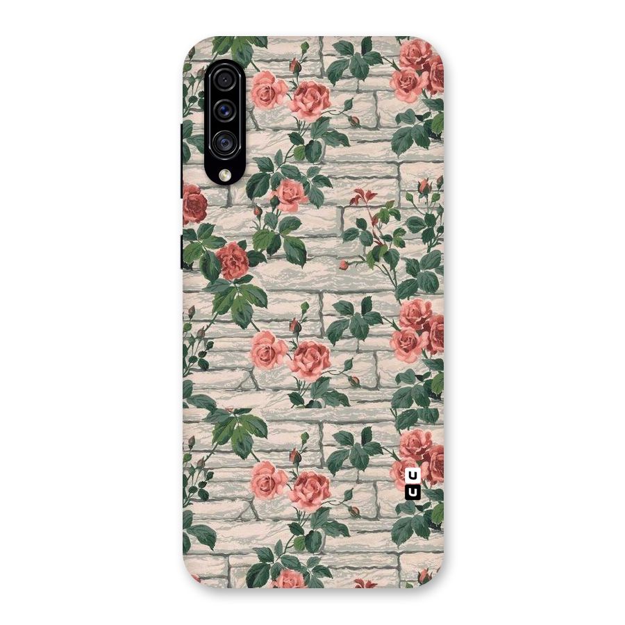 Floral Wall Design Back Case for Galaxy A30s