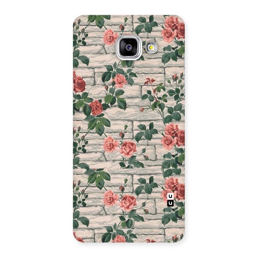 Floral Wall Design Back Case for Galaxy A5 2016