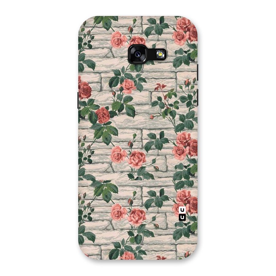 Floral Wall Design Back Case for Galaxy A5 2017