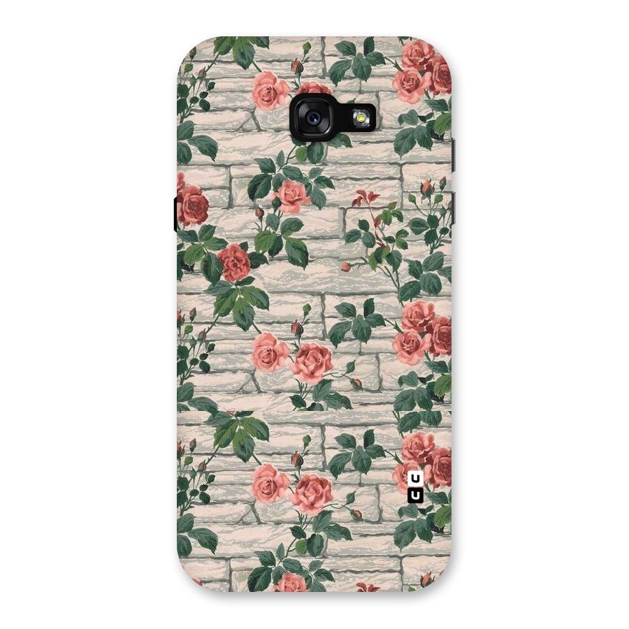 Floral Wall Design Back Case for Galaxy A7 (2017)