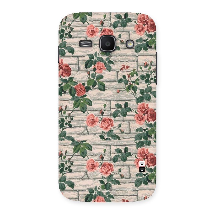 Floral Wall Design Back Case for Galaxy Ace 3