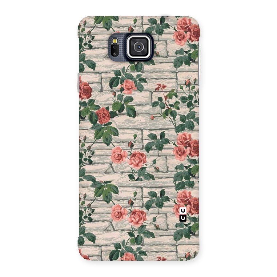 Floral Wall Design Back Case for Galaxy Alpha
