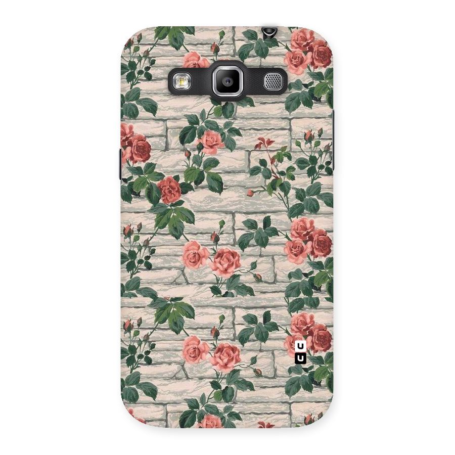 Floral Wall Design Back Case for Galaxy Grand Quattro