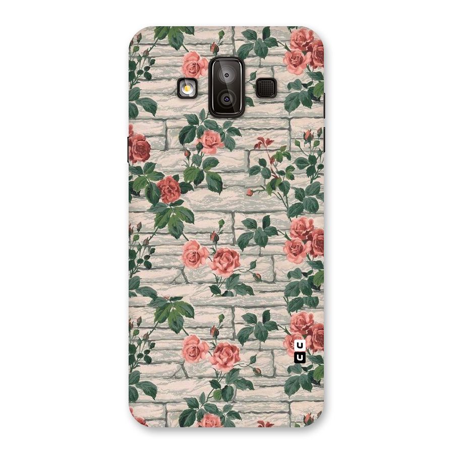 Floral Wall Design Back Case for Galaxy J7 Duo