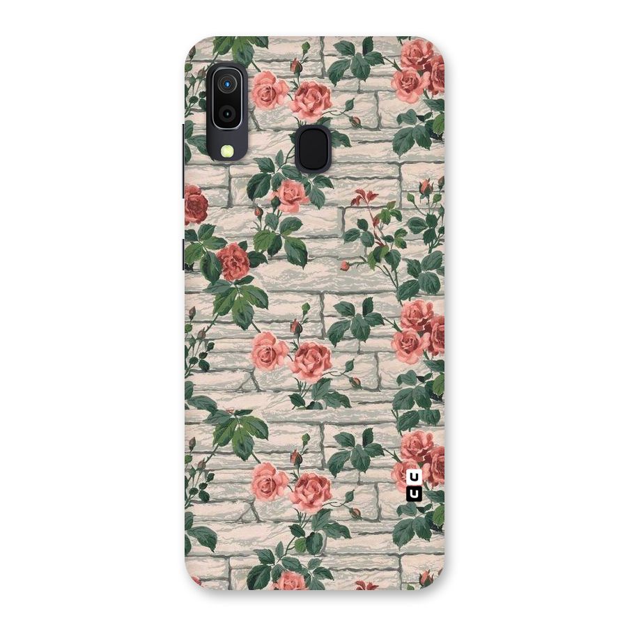 Floral Wall Design Back Case for Galaxy M10s